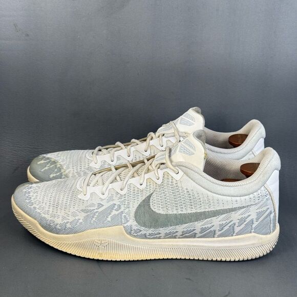 Nike Mamba Rage 'Pure Platinum' athletic sneaker shoes men’s size 14 - Picture 3 of 9